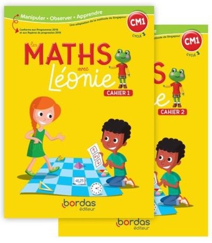  Les Maths avec Léonie CM1 - Cahiers 1 et 2 