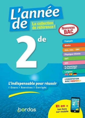 L'année de 2de  