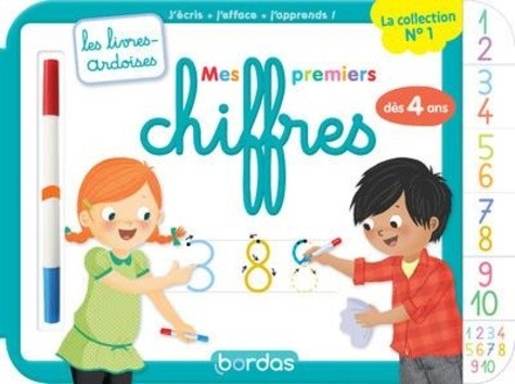  Mes premiers chiffres - Avec 1 feutre effaçable 2 couleurs  