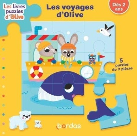  Les livres-puzzles Olive - Les voyages d'Olive 