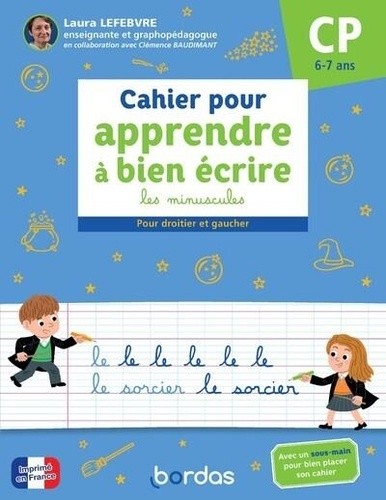  Cahier pour apprendre à bien écrire les minuscules CP  