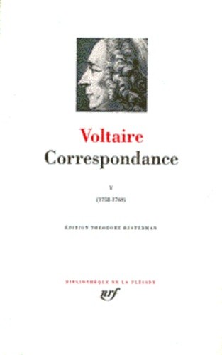  Correspondance - Tome V (1758-1760) 