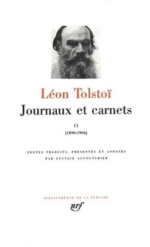  Journaux et carnets - Tome 2, Les années 1890 à 1904 