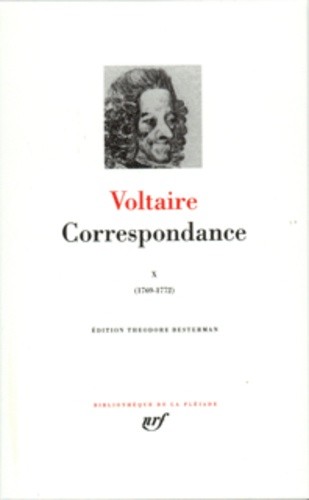  CORRESPONDANCE. - Tome 10, Octobre 1769-Juin 1772 