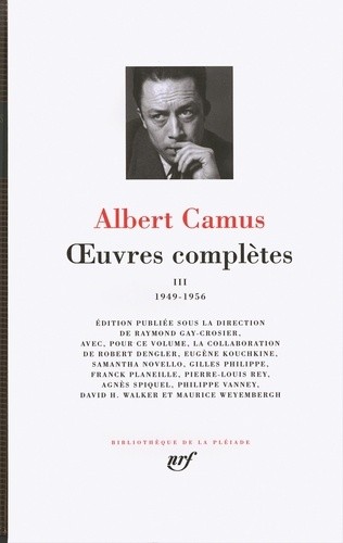 Oeuvres complètes - Tome 3, 1949-1956 Oeuvres complètes - Tome 3, 1949-1956
