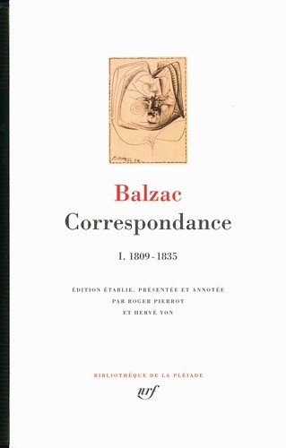  Correspondance - Tome 1, 1809-1835 