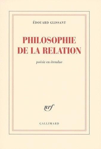  Philosophie de la relation - Poésie en étendue  