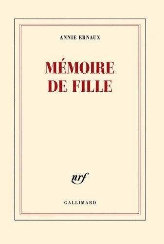  Mémoire de fille  