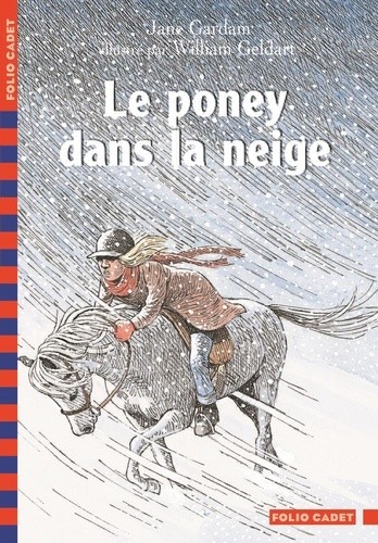  Le poney dans la neige  