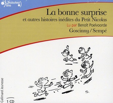  La bonne surprise et autres histoires inédites du petit Nicolas  