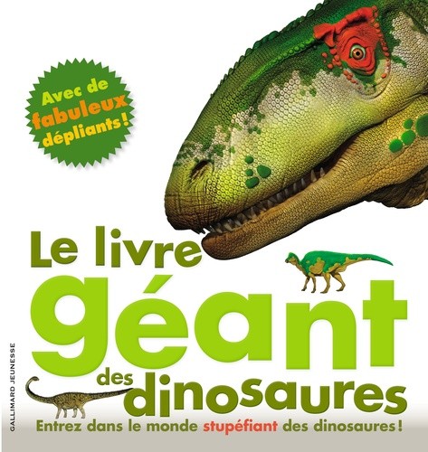  Le livre géant des dinosaures  