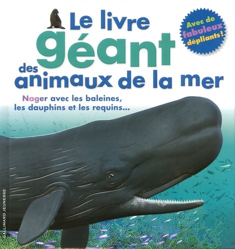  Le livre géant des animaux de la mer 