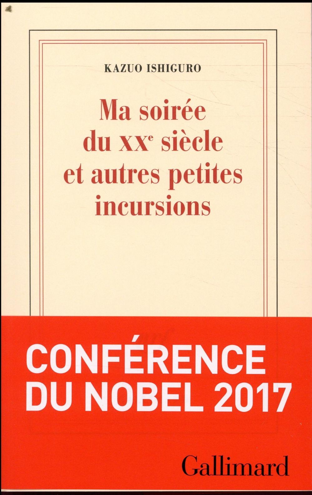  Ma soirée du XXe siècle et autres petites incursions 
