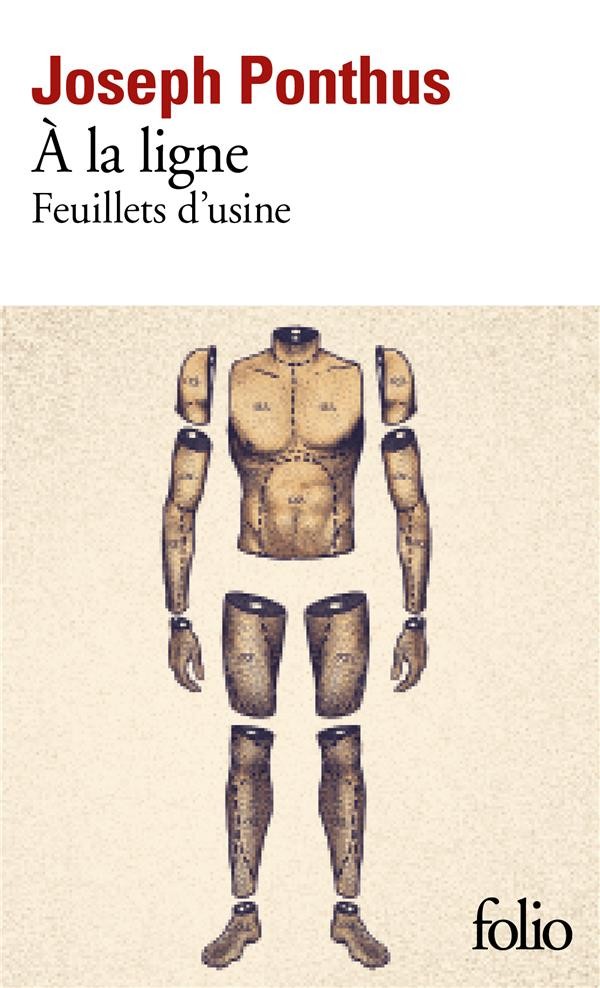  à la ligne ; feuillets d'usine 
