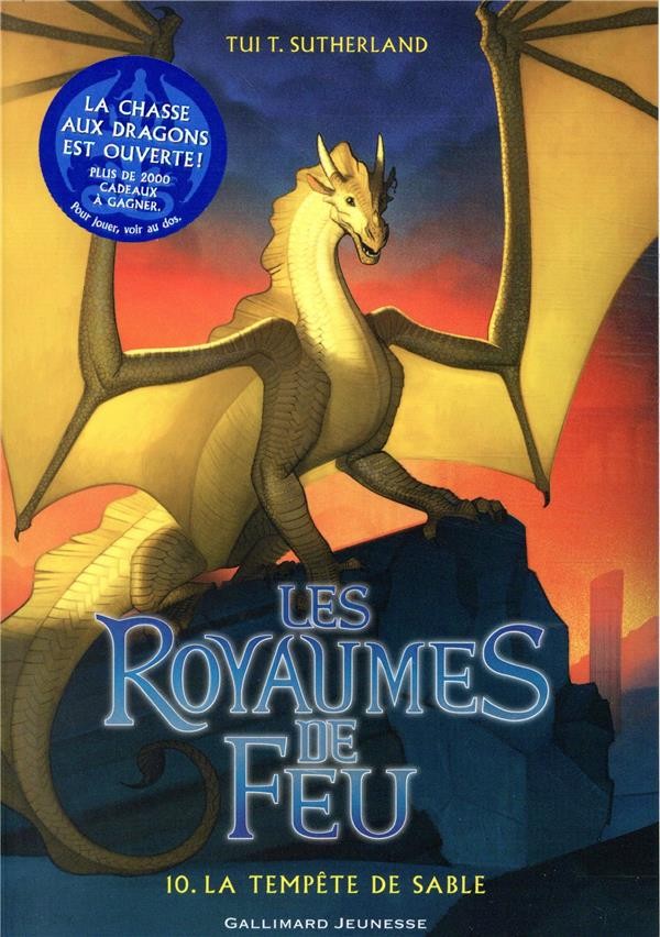  Les royaumes de feu t.10 ; la tempête de sable 