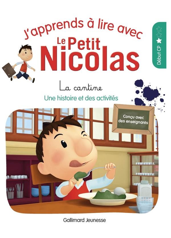  J'apprends à lire avec Le Petit Nicolas t.1 ; la cantine 