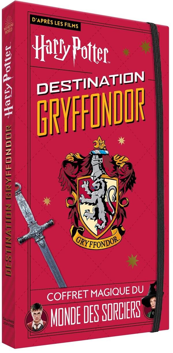  Harry Potter ; destination Gryffondor ; coffret magique du monde des sorciers 