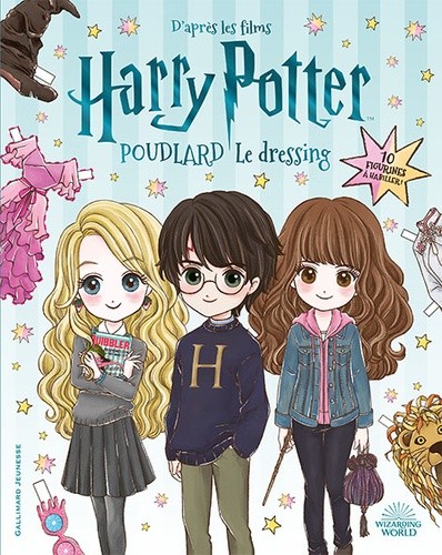  Harry Potter - Poudlard, le dressing - 10 figurines à habiller !  