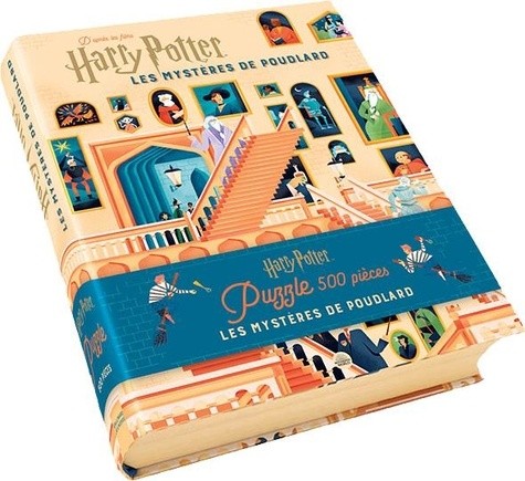 Harry Potter, les Mystères de Poudlard - Avec un puzzle 