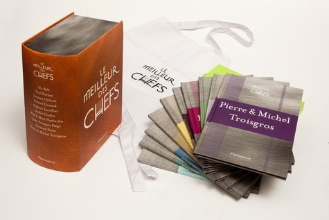  Coffret de 10 livres illustrés Le meilleur des chefs 