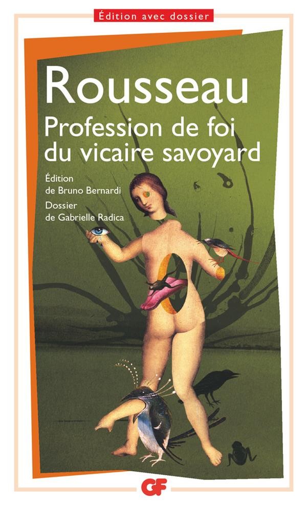  Profession de foi du vicaire savoyard 