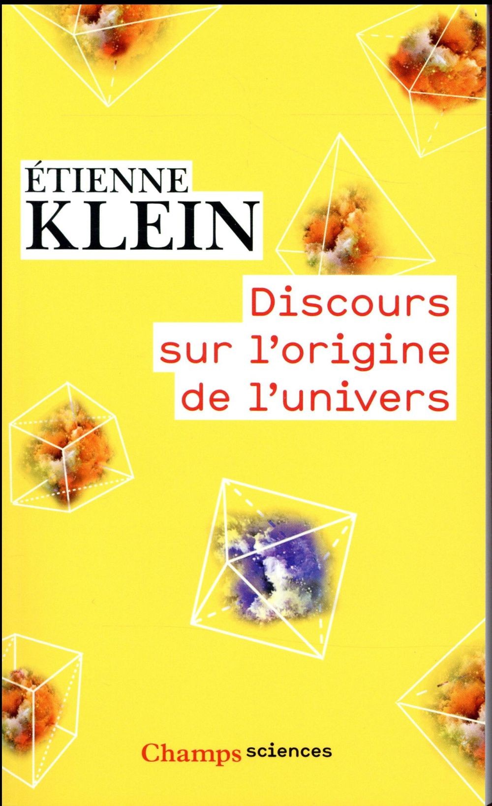  Discours sur l'origine de l'univers 