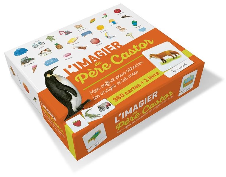  L'imagier du Père Castor ; mon coffret pour associer les images et les mots 