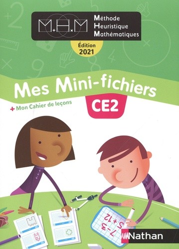 Méthode Heuristique Mathématiques CE2 - Mes mini-fichiers + mon cahier de leçons Méthode Heuristique Mathématiques CE2 - Mes mini-fichiers + mon cahier de leçons