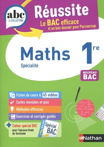  Maths spécialité 1re  