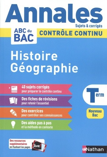  Histoire Géographie Tle  