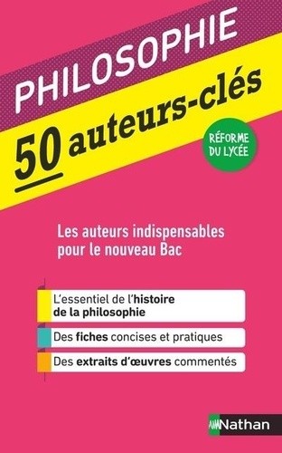  Philosophie 50 auteurs-clés  