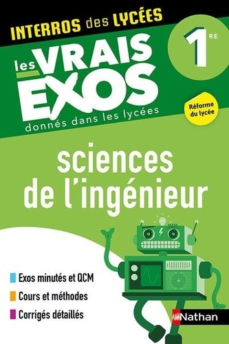  Sciences de l'ingénieur 1re  