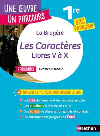  Les caractères : livres V à X (édition 2021) 