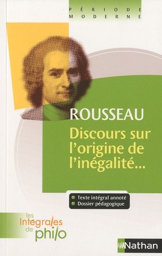  Discours sur l'origine et les fondements de l'inégalité parmi les hommes 