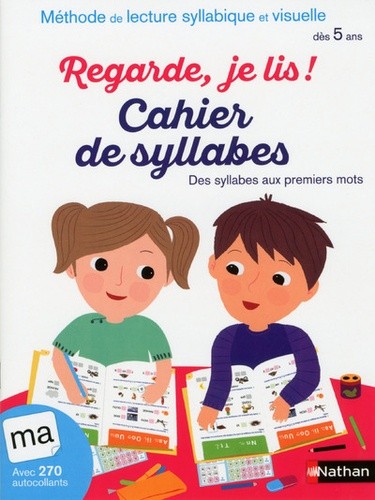  Cahier de syllabes dès 5 ans 