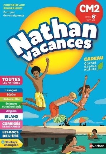  Nathan vacances Du CM2 vers la 6e 10/11 ans  