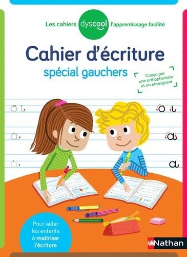  Cahier d'écriture spécial gauchers  