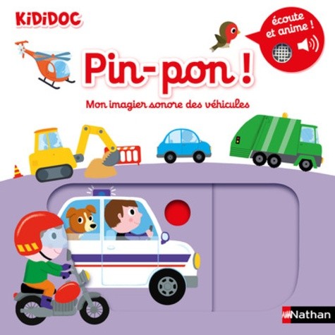  Pin-pon ! - Mon imagier sonore des véhicules  