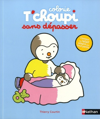  Colorie T'choupi sans dépasser  