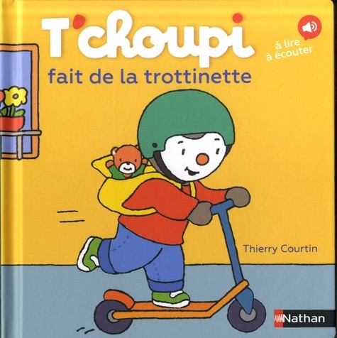  T'Choupi fait de la trotinnette  