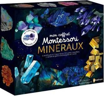  Mon coffret Montessori ; minéraux  