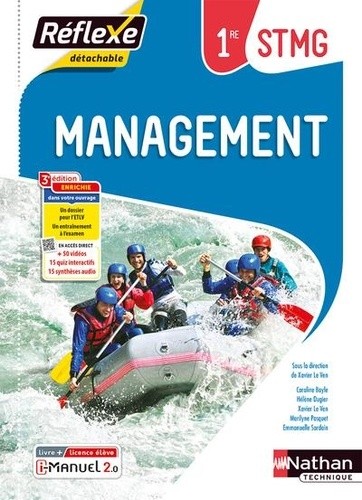  Management 1re STMG - Livre + Licence élève  