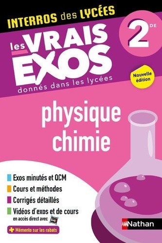  Interros des Lycées - Physique Chimie 2de 