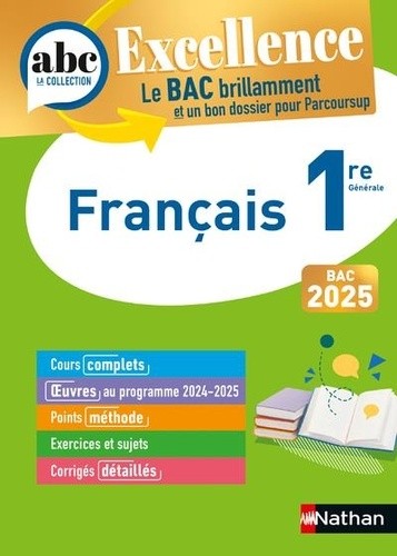  ABC BAC Excellence Français 1re 
