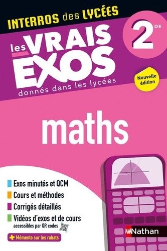  Interros des Lycées Maths 2de 