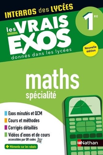  Interros des Lycées Maths 1re 