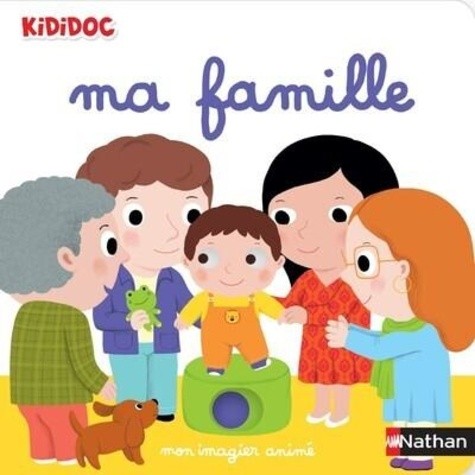  Mon imagier animé ma famille 