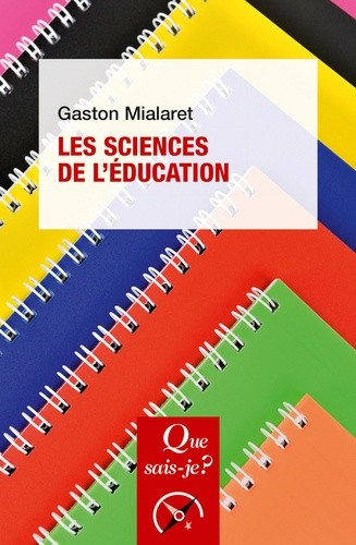  Les sciences de l'éducation  