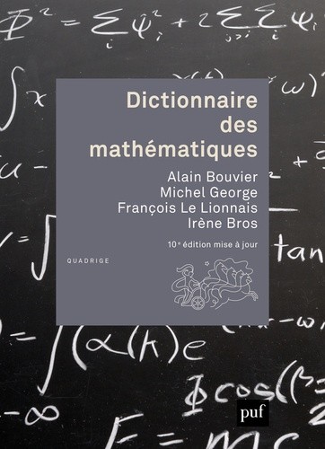  Dictionnaire des mathématiques  