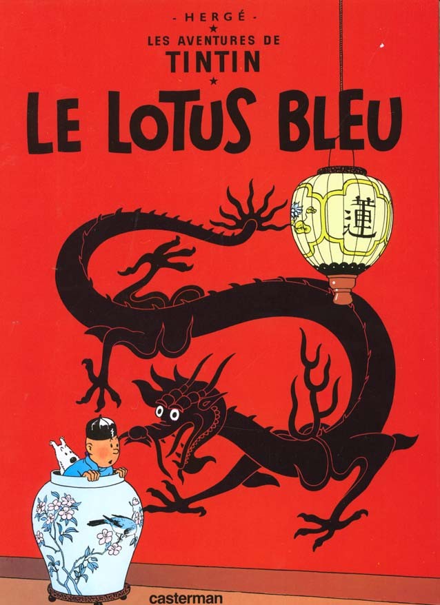  Les aventures de Tintin t.5 ; le lotus bleu 